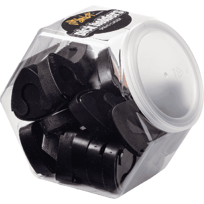 Surtido 24 Ud, Porta Púas Plástico Ergo - Negro 2