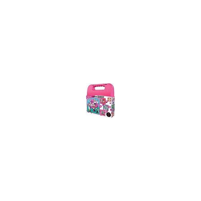 Puzzles progresivos 12-16-20-25 piezas minnie happy helpers en maletin 4 Puzzles progresivos 12-16-20-25 piezas minnie happy helpers en maletin 4