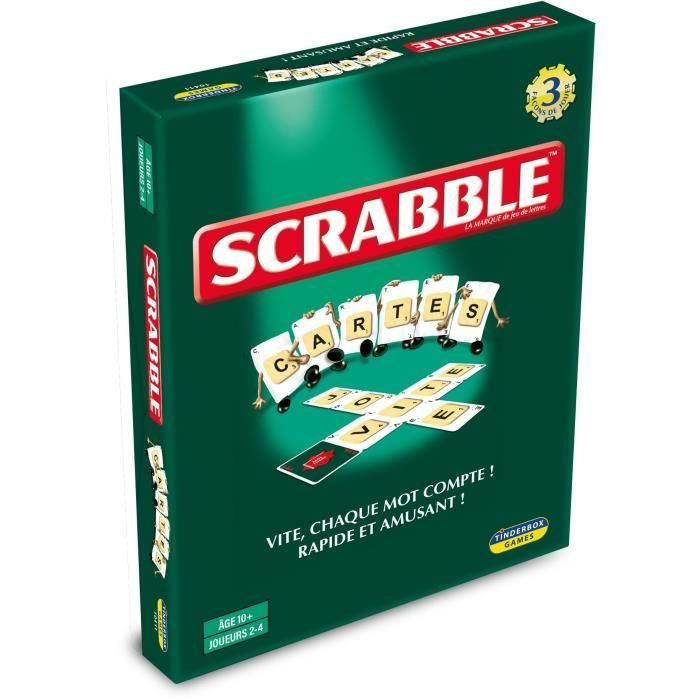 Megableu MEG5060058550761 Cartas Scrabble 3 juegos en 1 Megableu MEG5060058550761 Cartas Scrabble 3 juegos en 1