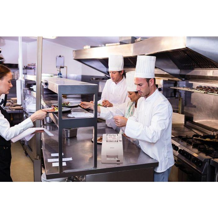 Epson Impresora de Transferencia Térmica C- Automatico Cortante Gris Oscuro 3