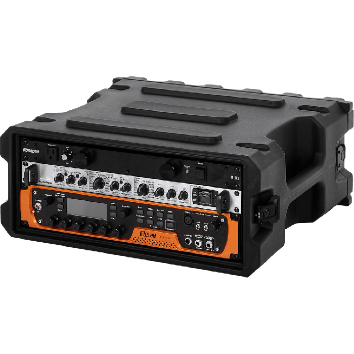Rack Flightcase "Gator G-Pro" Para 4 Unidades - 19" 4 Rack Flightcase "Gator G-Pro" Para 4 Unidades - 19" 4