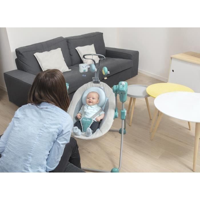 BABYMOOV Lovenest + cojín morfológico transpirable mozaico fresco 1 BABYMOOV Lovenest + cojín morfológico transpirable mozaico fresco 1