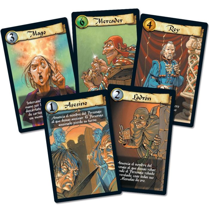 Asmodee Ciudadelas Clásico Juego de Mesa Pegi Juego de Cartas para 2-7 Jugadores a partir de 10 Años 2