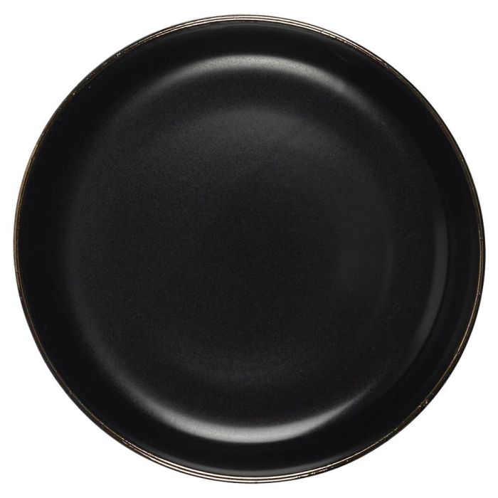 Home Deco Factory Ensaladera Vallee Outlet D.25 cm Negra con Ribete Dorado 2 Home Deco Factory Ensaladera Vallee Outlet D.25 cm Negra con Ribete Dorado 2