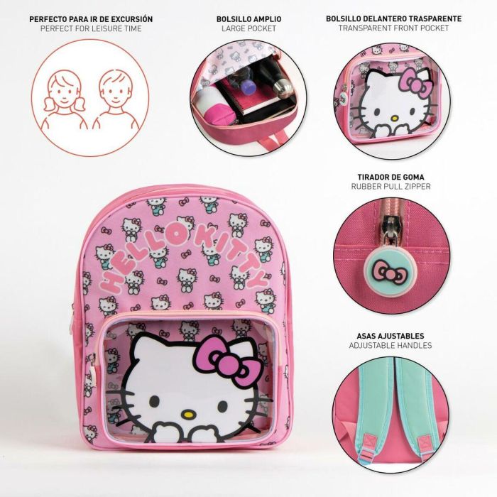 Mochila infantil hello kitty 2.5 x 3.0 x 1.2 cm 6 Mochila infantil hello kitty 2.5 x 3.0 x 1.2 cm 6