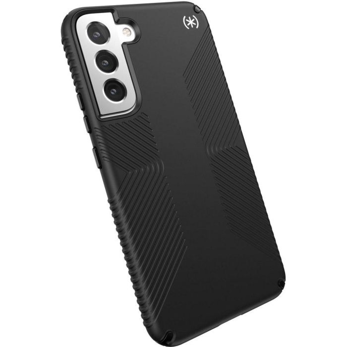 Speck Presidio2 Grip Samsung Galaxy S22+ Case, Black/Black/White Speck Presidio2 Grip Samsung Galaxy S22+ Case, Black/Black/White
