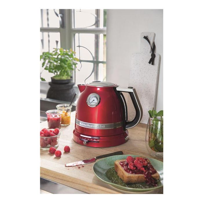 Kitchenaid 5KEK1522 Hervidor de Agua 1.5L Rojo Manzana con Control de Temperatura y Pared Dual 5 Kitchenaid 5KEK1522 Hervidor de Agua 1.5L Rojo Manzana con Control de Temperatura y Pared Dual 5