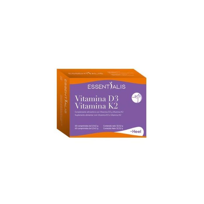 Essentialis Vitamina D3 Vitamina K2 60 Comp. Essentialis Vitamina D3 Vitamina K2 60 Comp.