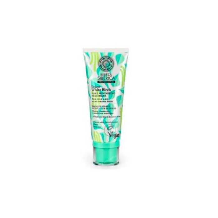Natura Siberica Mascarilla Facial Minimizadora de Poros y Purificante con Arcillas para Piel Grasa y Acné 100ml