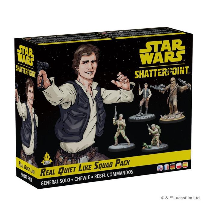 Atomic Mass Games Star Wars Shatterpoint Real Quiet Like Squad Pack SWP35 Juego de Miniaturas