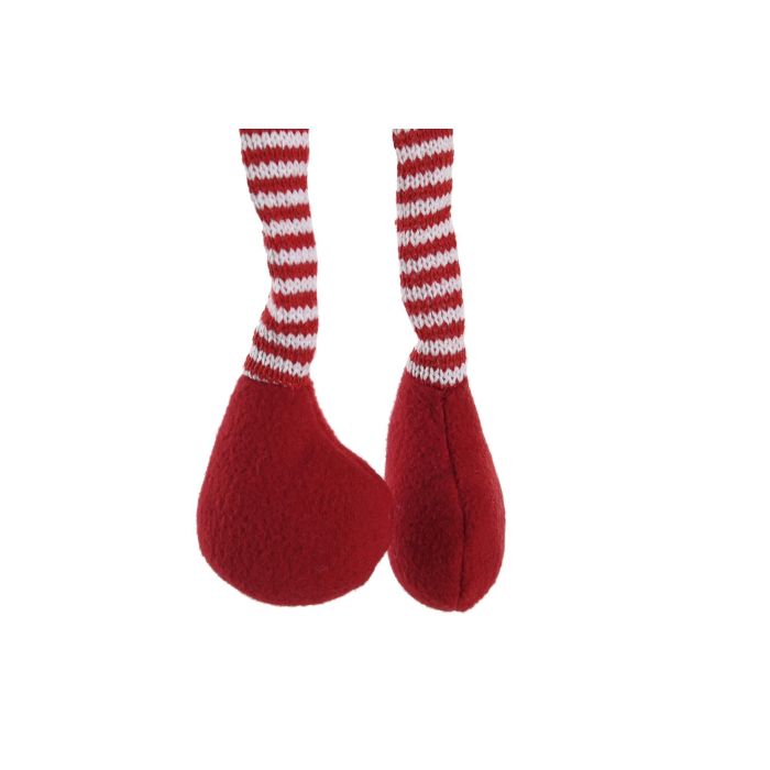 DKD Home Decor Figura de Navidad Tradicional Roja 9x13x45 cm - Adorno Decorativo de Poliéster con Corazón para el Hogar 2 DKD Home Decor Figura de Navidad Tradicional Roja 9x13x45 cm - Adorno Decorativo de Poliéster con Corazón para el Hogar 2