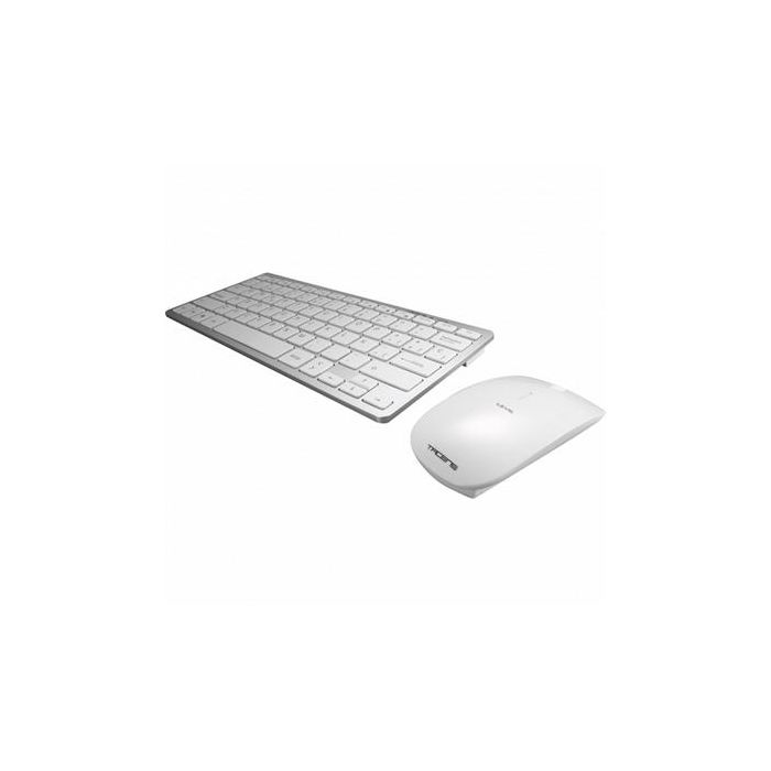 Tacens 6LEVISCOMBOV2 Combo Teclado y Ratón Inalámbrico Levis Combo V2 Ultrafino Multimedia Sensor Óptico 1200-2000 DPI Blanco Compatible Windows Mac Tacens 6LEVISCOMBOV2 Combo Teclado y Ratón Inalámbrico Levis Combo V2 Ultrafino Multimedia Sensor Óptico 1200-2000 DPI Blanco Compatible Windows Mac