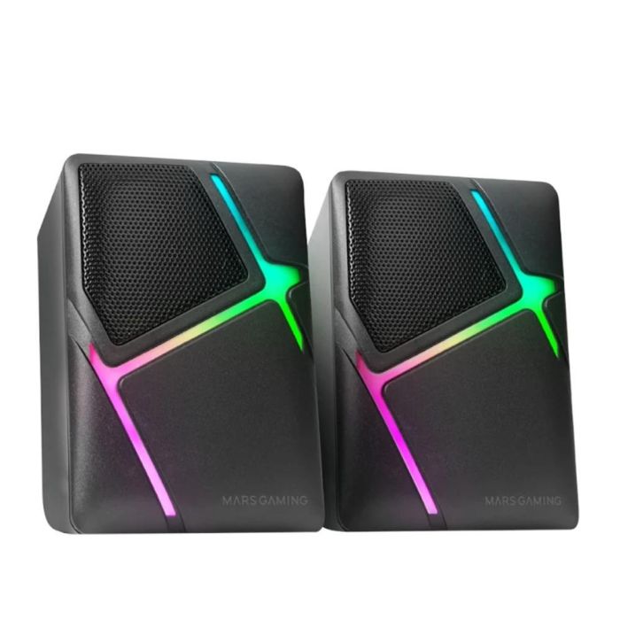 Altavoces Mars Gaming MS-H/ 10W/ 2.0/ Negros Altavoces Mars Gaming MS-H/ 10W/ 2.0/ Negros