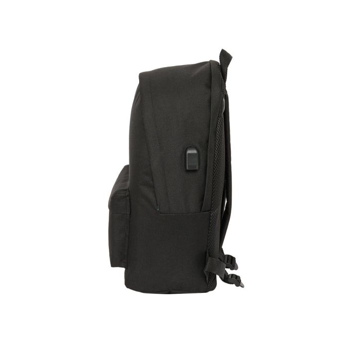 Mochila Safta Doble Para Portatil 15,6-' + Usb Kings League El Barrio 440x310x180 mm 2