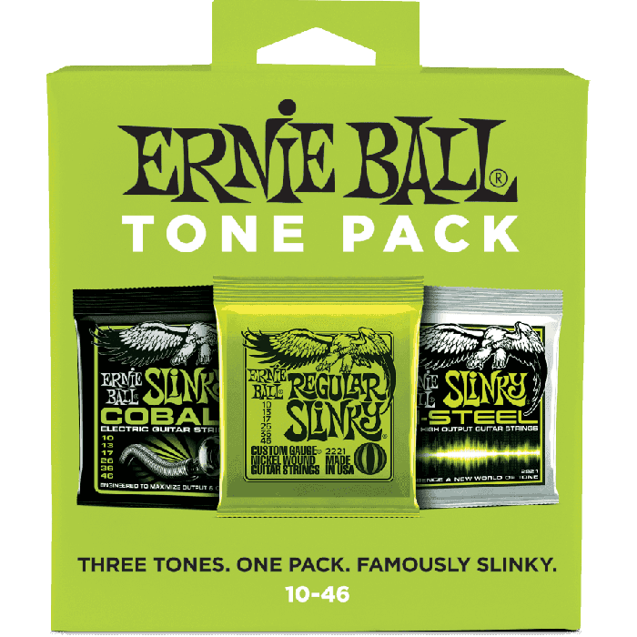 Juego Eléctrica Slinky Regular Tone Pack 10-46 (3) 2 Juego Eléctrica Slinky Regular Tone Pack 10-46 (3) 2