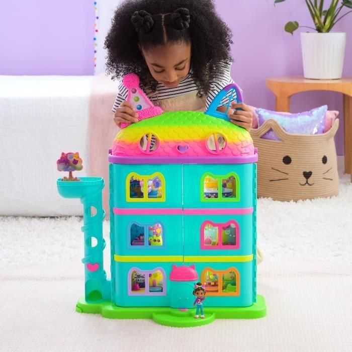 Spin Master La Casa de Gabby Celebration Casa de Muñecas 60cm con Sonidos, 6 Habitaciones, Figura Gabby y Accesorios - 3 Años 4 Spin Master La Casa de Gabby Celebration Casa de Muñecas 60cm con Sonidos, 6 Habitaciones, Figura Gabby y Accesorios - 3 Años 4