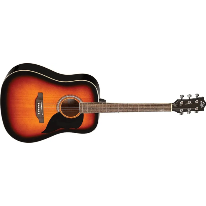 EKO Ranger VI Guitarra Acústica Dreadnought Brown Sunburst Cuerpo de Abeto y Tilo Mástil de Abedul 2
