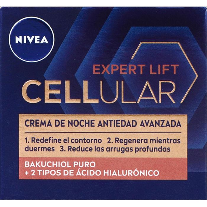 Nivea Hyaluron Cellular Filler Crema de Noche Antiedad 50 mL 1