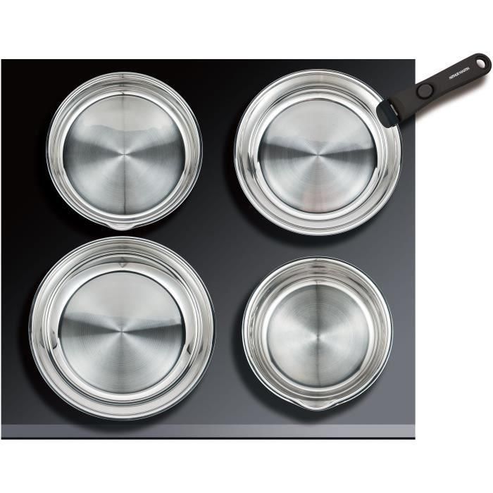 Batería de cocina de 6 piezas - ARTHUR MARTIN - AM516GT - 3 capas triple acción - Todas las fuentes de calor, incluida la inducción 3