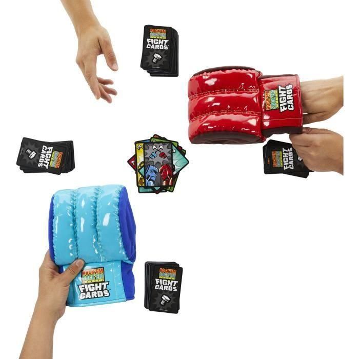 Rock'Em Sock'Em Robots Cartas De Lucha Htw64 Mattel Games 4 Rock'Em Sock'Em Robots Cartas De Lucha Htw64 Mattel Games 4