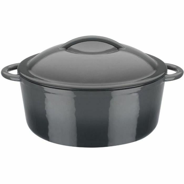 GSW GSW4005643716345 Olla Redonda de Hierro Fundido Macizo 24 cm, compatible con Inducción, Color Gris (Grey Shadow) GSW GSW4005643716345 Olla Redonda de Hierro Fundido Macizo 24 cm, compatible con Inducción, Color Gris (Grey Shadow)