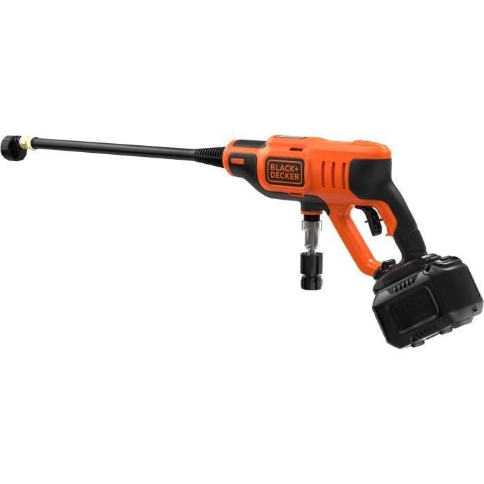 NEGRO + DECKER BCPC18D1-QW Hidrolimpiadora inalámbrica LITIO 18 V 24 Bar - 2 Ah NEGRO + DECKER BCPC18D1-QW Hidrolimpiadora inalámbrica LITIO 18 V 24 Bar - 2 Ah