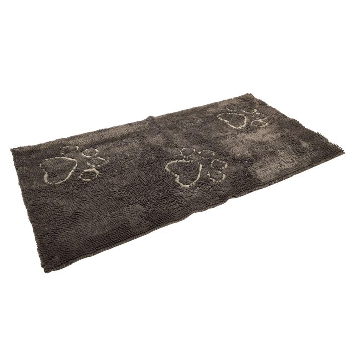 Dog Gone Smart Dirty Dog Doormat Runner Alfombrilla Súper Absorbente para Perros | Anti-Barro, Suciedad y Agua | Microfibra | 152x76 cm Gris 1 Dog Gone Smart Dirty Dog Doormat Runner Alfombrilla Súper Absorbente para Perros | Anti-Barro, Suciedad y Agua | Microfibra | 152x76 cm Gris 1