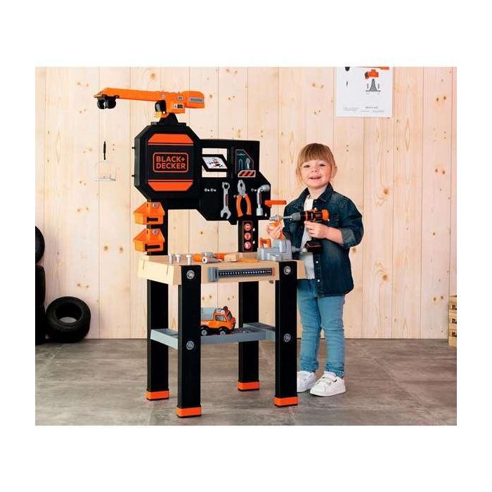 Banco de trabajo black&decker builder. dedicado a la construcción. con 94 accesorios 117x82x34 cm 10