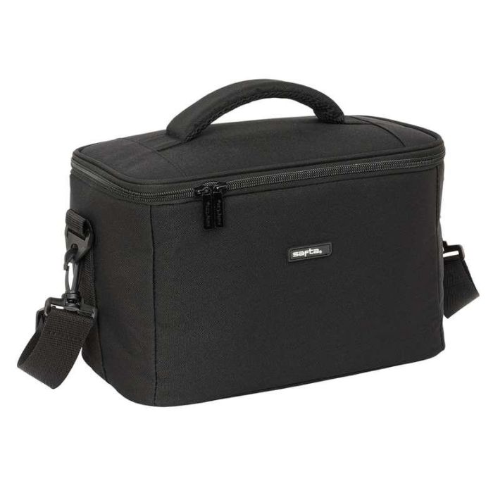 Safta Nevera Cuadrada Waterproof Accesorios Negro 29x19x18 cm