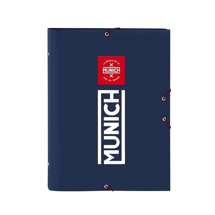 Carpeta Clasificadora Munich Storm Azul marino Escolar A4 0 Carpeta Clasificadora Munich Storm Azul marino Escolar A4 0