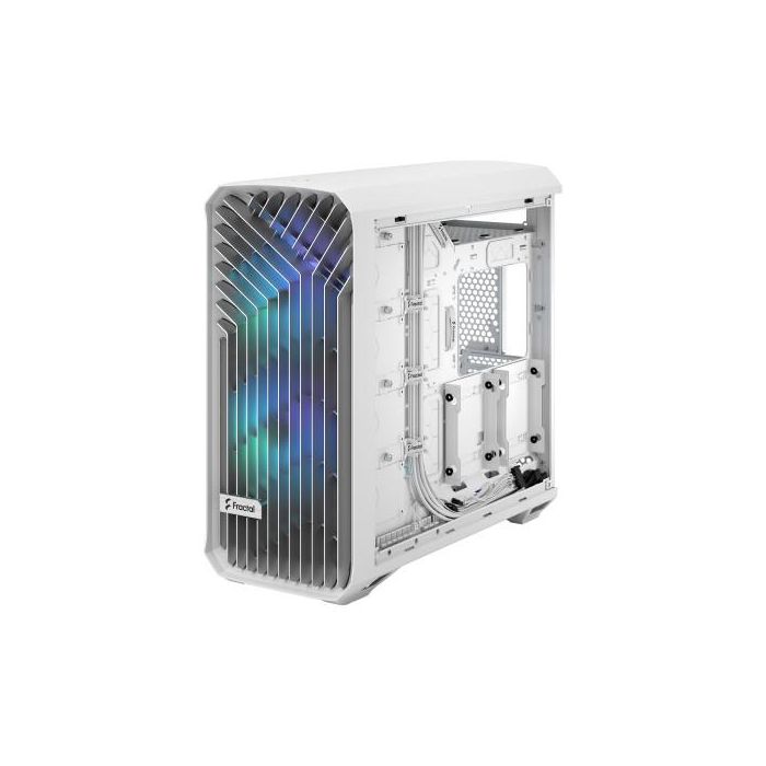 Fractal Design Torrent Blanco Caja de PC con 2x180mm Ventiladores Frontales y 3x140mm Ventiladores Inferiores, Soporta ATX, EATX, ITX 15