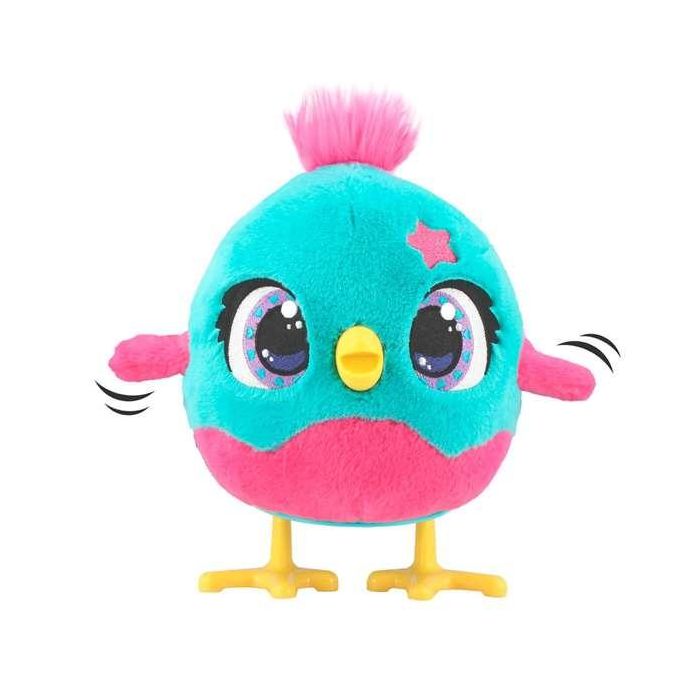 Peluche interactivo funtasy family - chick-a-boo. la mamá gallina que incuba los huevos. incluye accesorios. 15x18x18 cm 1