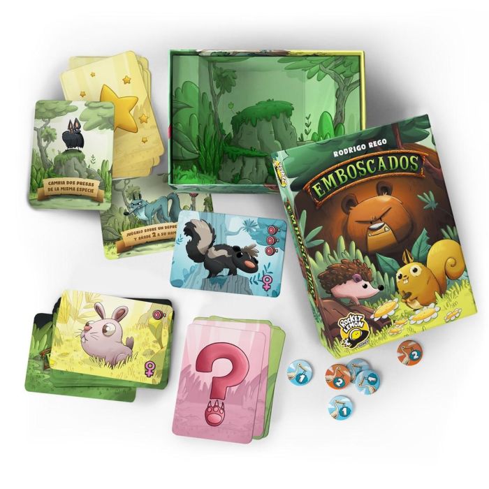 Rocket lemon games sl Juego Mesa Emboscados Pegi 10 - Guardián Secreto de los Animales del Bosque 1 Rocket lemon games sl Juego Mesa Emboscados Pegi 10 - Guardián Secreto de los Animales del Bosque 1