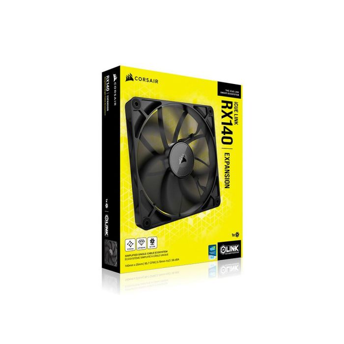 VENTILADOR CAJA CORSAIR RX SERIES iCUE LINK RX140 SINGLE PACK CO-9051011-WW 4 VENTILADOR CAJA CORSAIR RX SERIES iCUE LINK RX140 SINGLE PACK CO-9051011-WW 4
