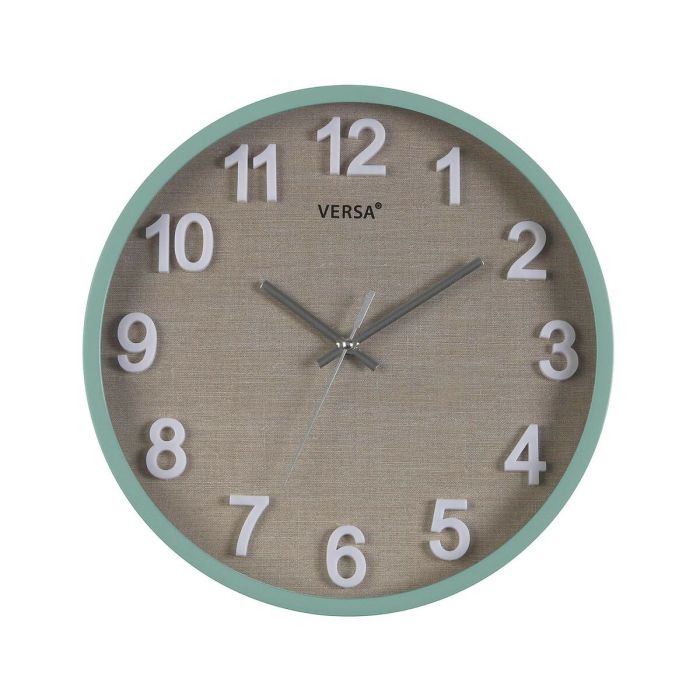 Reloj de Pared Versa Plástico 4,5 x 30 x 30 cm