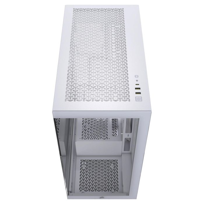 Corsair 3500X Midi Tower ATX Gaming Gehäuse Blanco con Ventana Lateral para Juegos