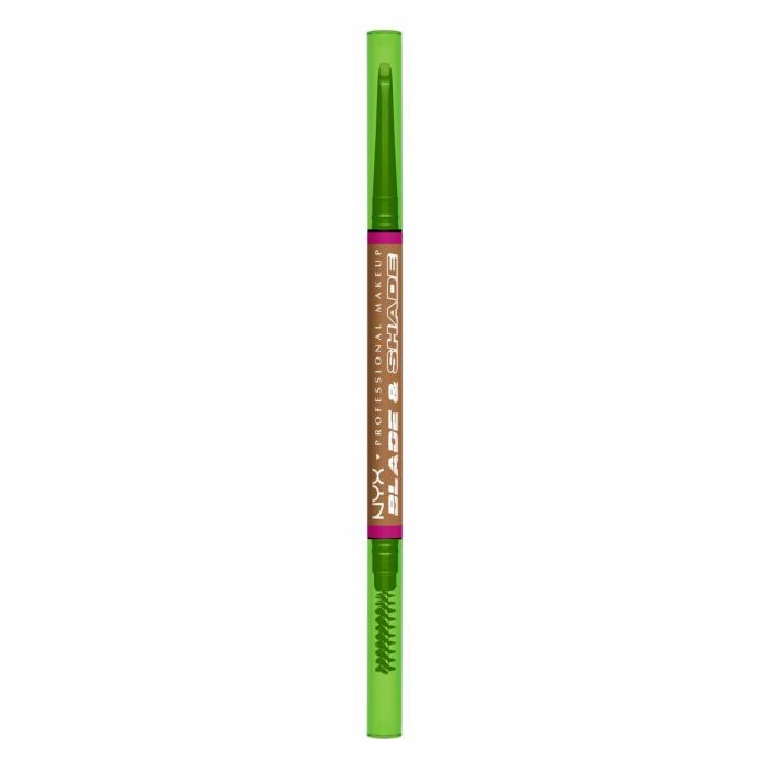 NYX PROFESSIONAL MAKE UP BLADE & SHADE NANO lápiz de cejas #01-Ash Blonde 1 u NYX PROFESSIONAL MAKE UP BLADE & SHADE NANO lápiz de cejas #01-Ash Blonde 1 u