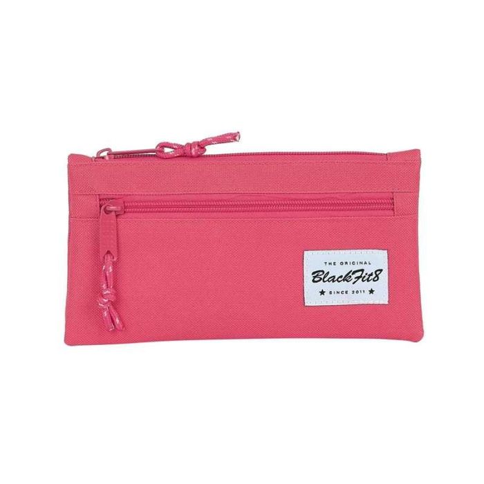 Safta Portatodo Dos Cremalleras Blackfit8 Fresa ROSA 3 Años