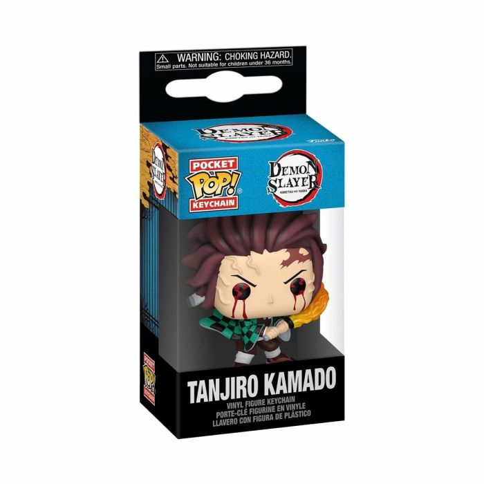 FUNKO Llavero Pocket POP Demon Slayer Kimetsu no Yaiba Tanjiro Kamado 2 FUNKO Llavero Pocket POP Demon Slayer Kimetsu no Yaiba Tanjiro Kamado 2