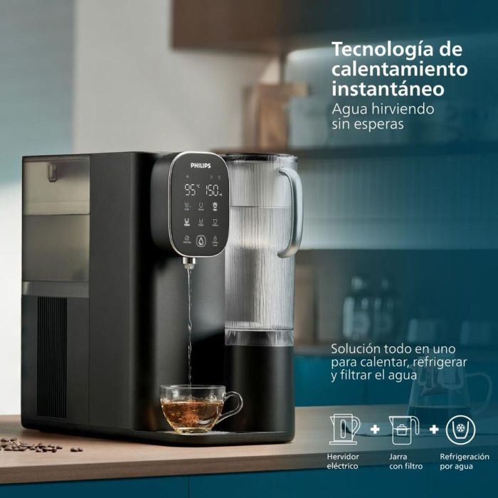 Botella Pulverizadora Philips Negro Plástico Botella Pulverizadora Philips Negro Plástico