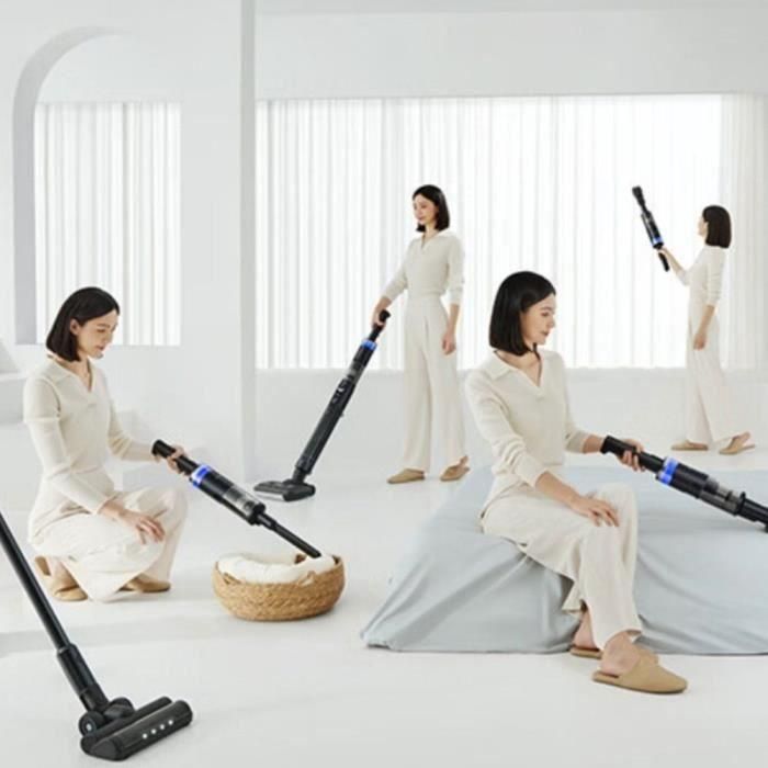 Eziclean EZI1717081890313 Aspiradora inalámbrica Cyclowash P12 Combo húmedo y seco 200W, 25 min, 13.5 kPa, Negra 4 Eziclean EZI1717081890313 Aspiradora inalámbrica Cyclowash P12 Combo húmedo y seco 200W, 25 min, 13.5 kPa, Negra 4