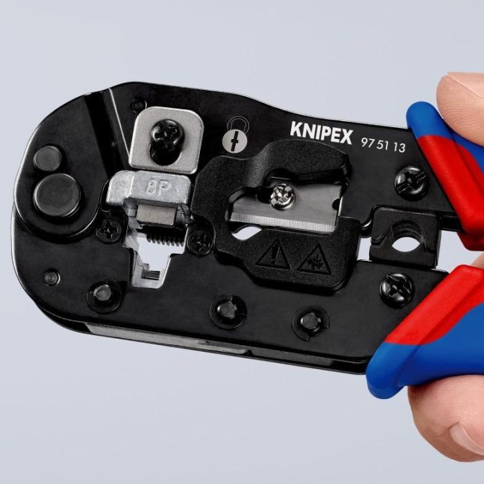 KNIPEX Crimpzange fr Westernstecker 6 KNIPEX Crimpzange fr Westernstecker 6