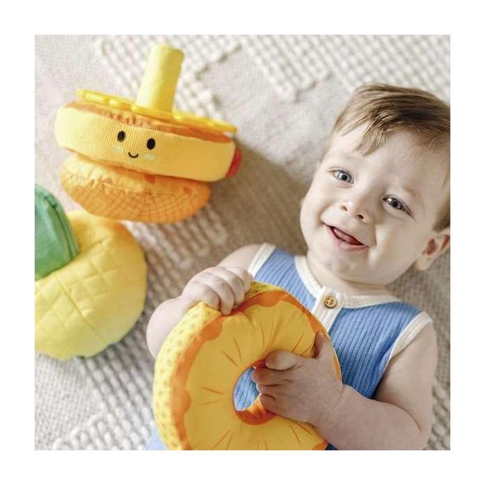 Juego apilable piña suave melissa & doug con 5 piezas de diferentes texturas y sonidos 4 Juego apilable piña suave melissa & doug con 5 piezas de diferentes texturas y sonidos 4