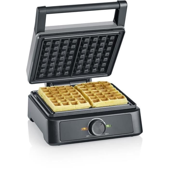 Gofrera SEVERIN - WA2125 - Revestimiento cerámico antiadherente - 1600W 0 Gofrera SEVERIN - WA2125 - Revestimiento cerámico antiadherente - 1600W 0