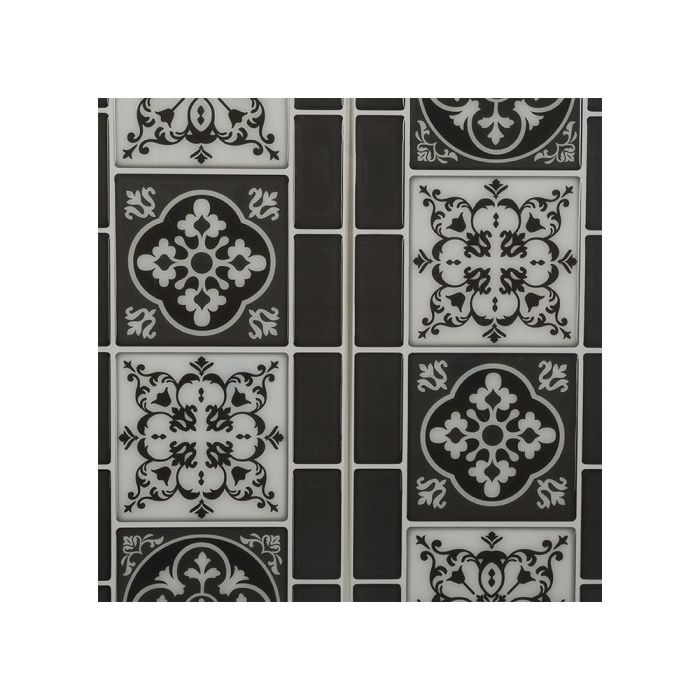 Atmosphera Pack 2 Sticker Decorativo Modelo Azulejo Negro 30,5x25x0,3cm 0 Atmosphera Pack 2 Sticker Decorativo Modelo Azulejo Negro 30,5x25x0,3cm 0
