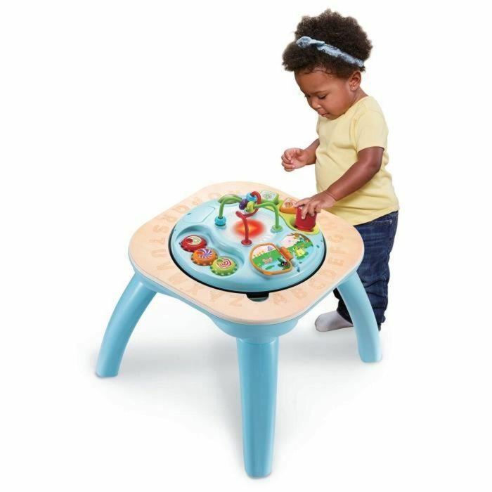 Vtech Baby VT3417766172051 Mesa de Actividades Evolutiva Nature, Juguete de Madera Certificado FSC 2
