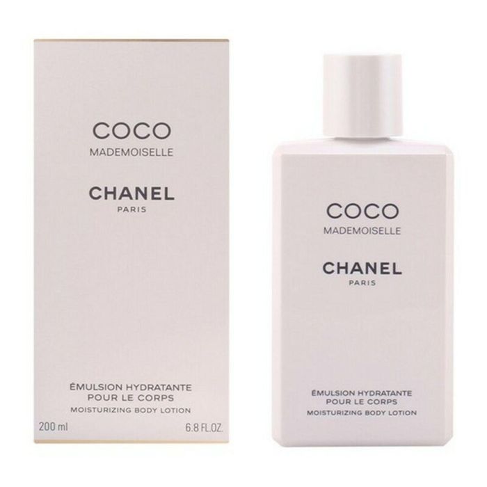 Chanel Coco Mademoiselle Emulsión Corporal Perfumada para Mujer, Aroma Chipre Frutal Naranja y Pachulí, 200 ml Chanel Coco Mademoiselle Emulsión Corporal Perfumada para Mujer, Aroma Chipre Frutal Naranja y Pachulí, 200 ml