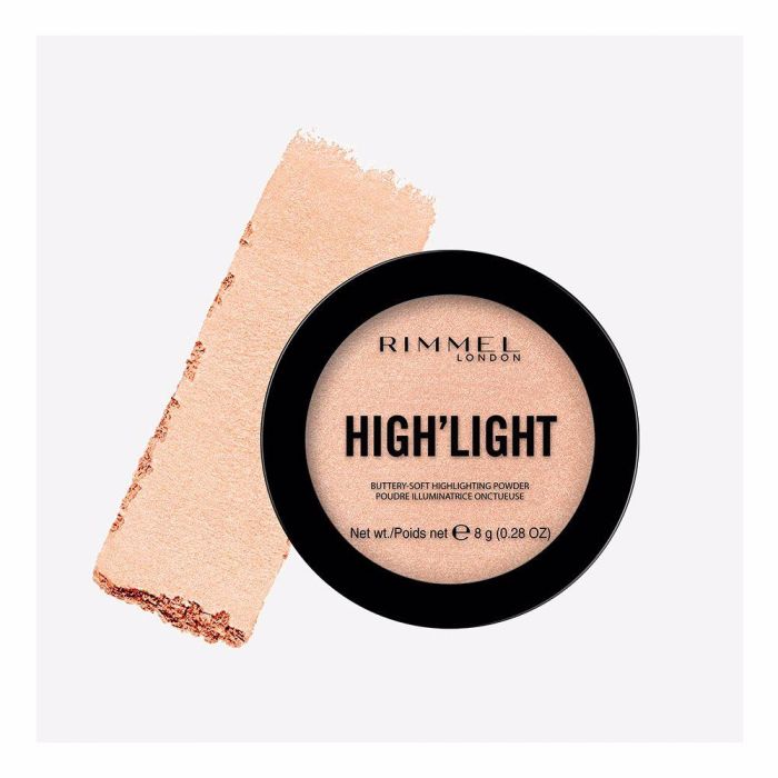 Rimmel London HIGH'LIGHT buttery-soft highlighting powder #002-candleit - Iluminador en polvo 2