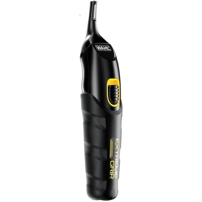 Wahl 09893-0460 Multigroomer con/sin cable, recortadora nariz, orejas y cejas, Extreme Grip Advanced, 4 cabezales, 8 peines 2