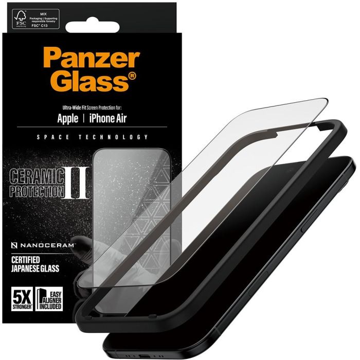 PanzerGlass Ceramic II Schutzglas iPhone Air UWF 4